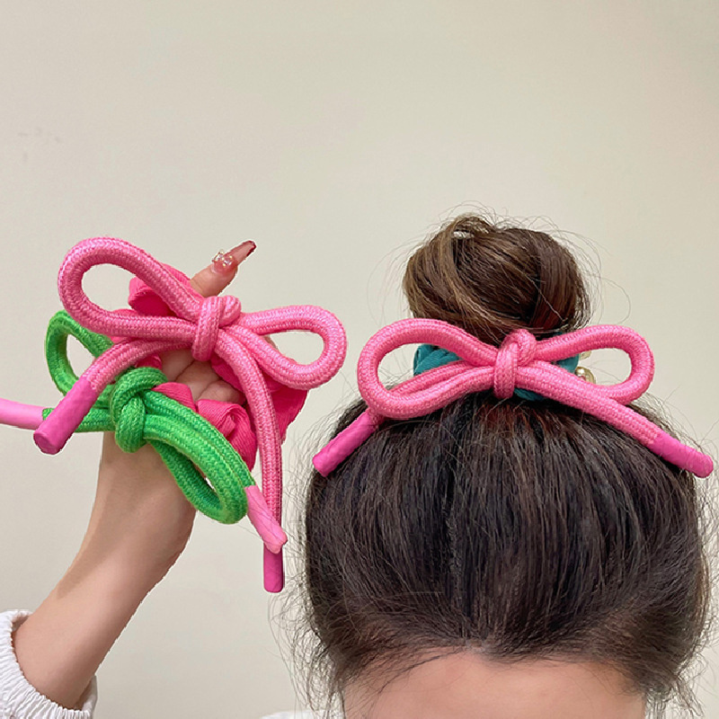 Sweet%20Bow%20Hair%20Ties%20Cute%20Bow%20Scrunchies%20Elastic%20Rubber%20Bands%20Fashion%20Hair%20Band%20SEVICH%20-%20Image%205