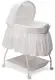 Delta Children Deluxe Sweet Beginnings Bedside Newborn Baby Infant Child Children Kids Bassinet Portable Crib Cot Bed with Lights and Sounds, Turtle Dove. 