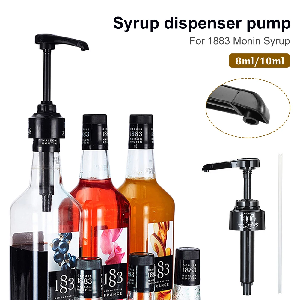 Milk Tea Syrup Pump Liquid Dispenser 3Pcs Dispenser Coffee for