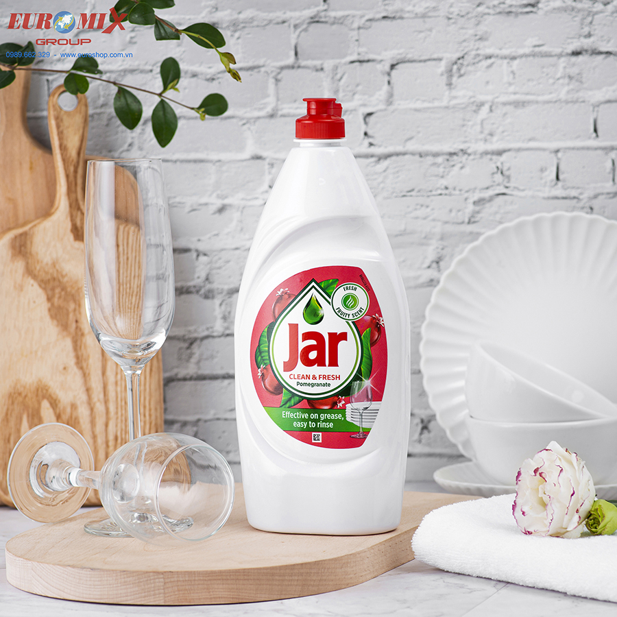 Nước Rửa Bát Jar 900ml Pomegranate# Hàng Nội Địa CH Séc