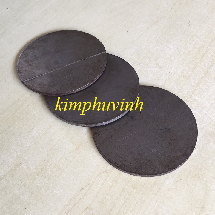 01 CÁI - Phi 75mm BẢN MÃ TRÒN - BẢN MÃ ĐẦU CỘT 75mm