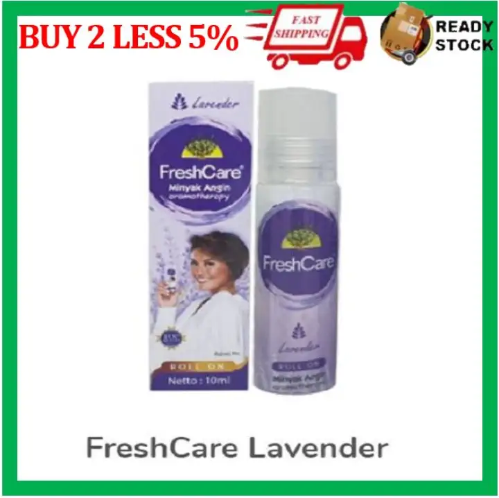 Pack Of 5 Freshcare Lavender Aromatherapy Roll On Ointment Medicated Oil Minyak Angin Lazada Singapore