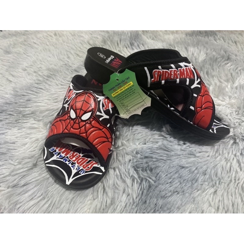 High-End Children's Fashion Spider Superhero Slippers