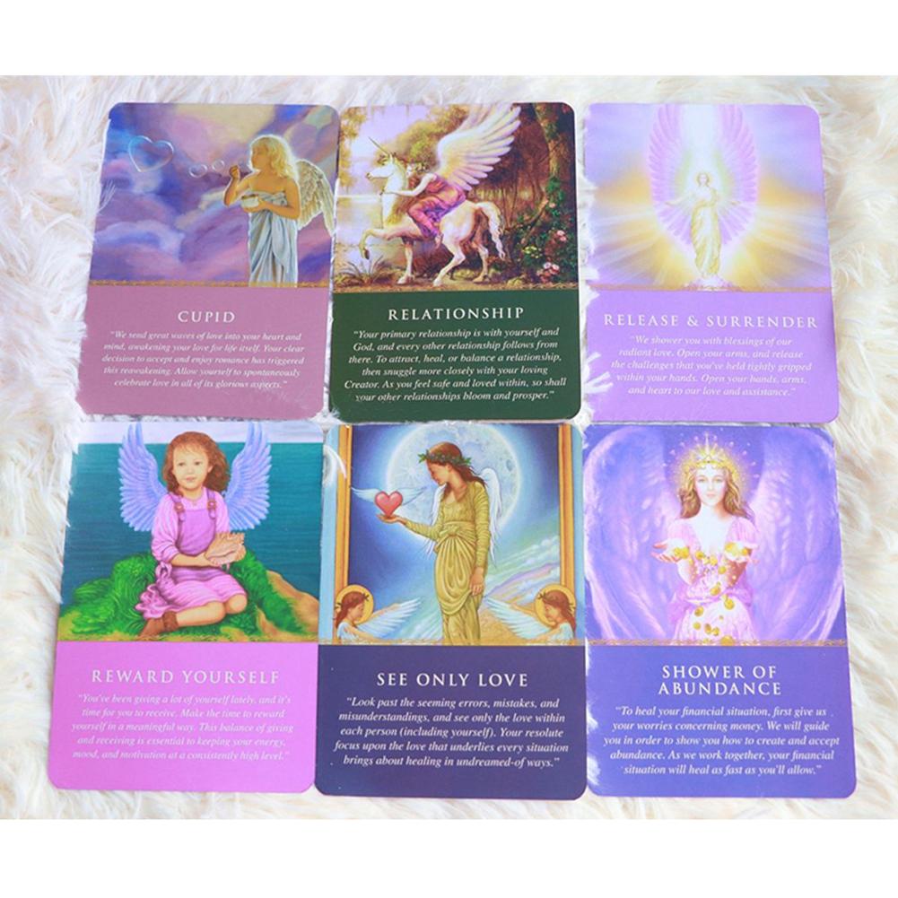 【Thriving】 44 Daily Guidance From Your Angels Oracle Version Oracle Card Deck Dropshipping.
