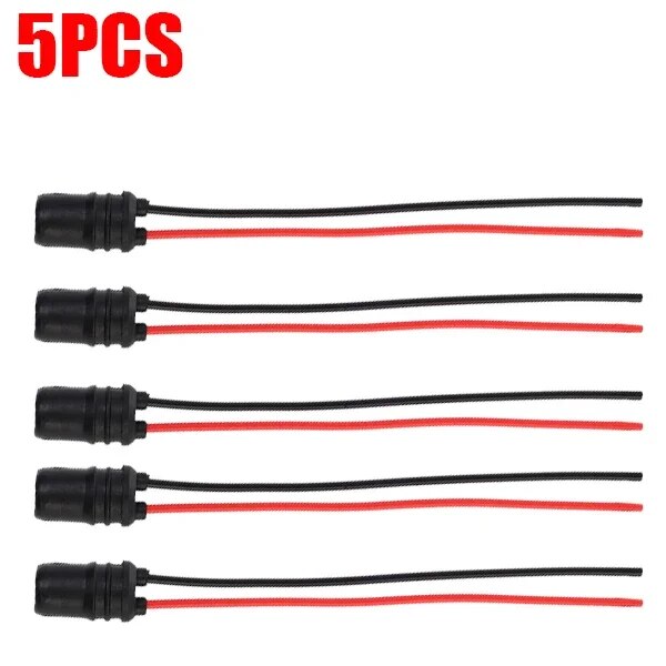 1-10pcs T10 W5W Car Light Bulb Socket Connector Bracket Wedge Base Light Bulb Plug Expansion Bulb Base with Wire