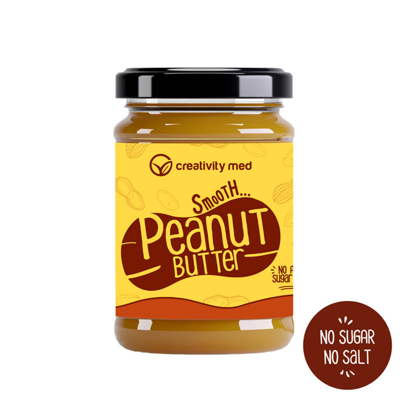 [Ready Stock] Creativity Med Smooth Peanut Butter (350g) Delicious No ...