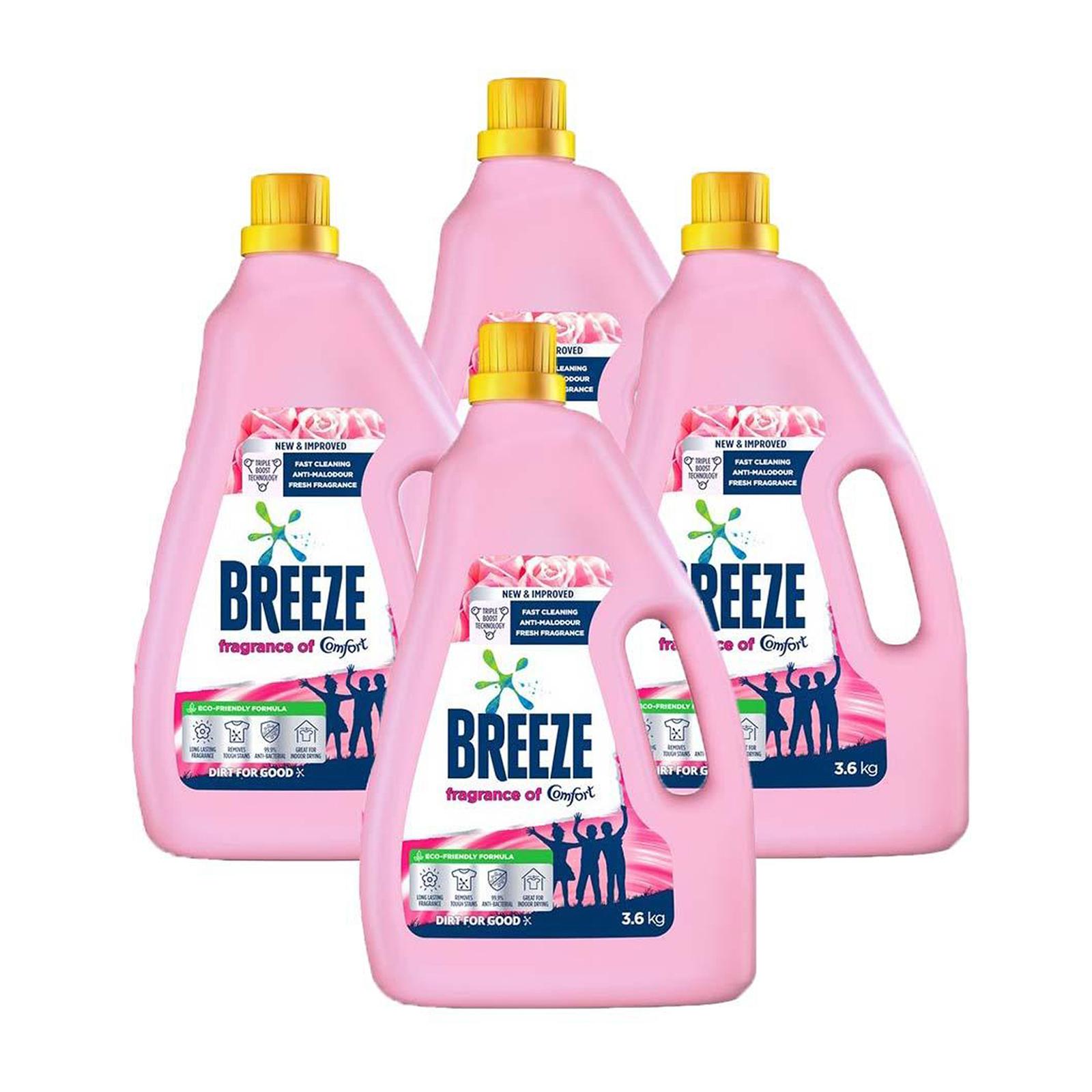 Breeze Fragrance Of Comfort Liquid Detergent Carton 14.4KG Lazada