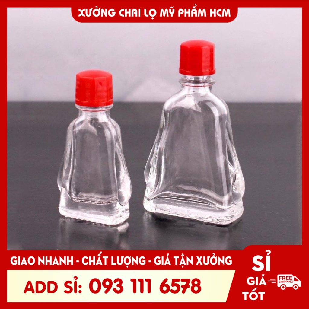 Vỏ Chai Đựng Dầu Gió Thái 3ML/7ML