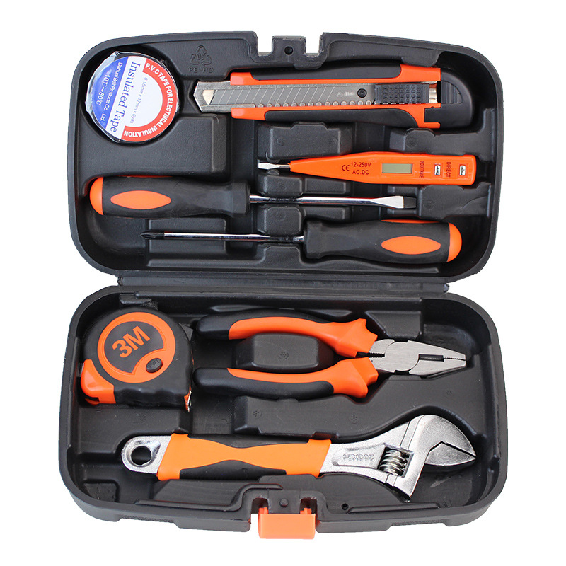 Tool set, hardware toolbox set, hand tool set, household maintenance tool cabinet simple
