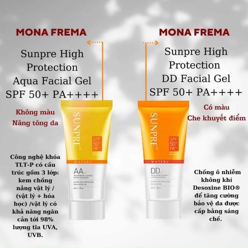 Kem chống nắng Mona Frema DD -extreme