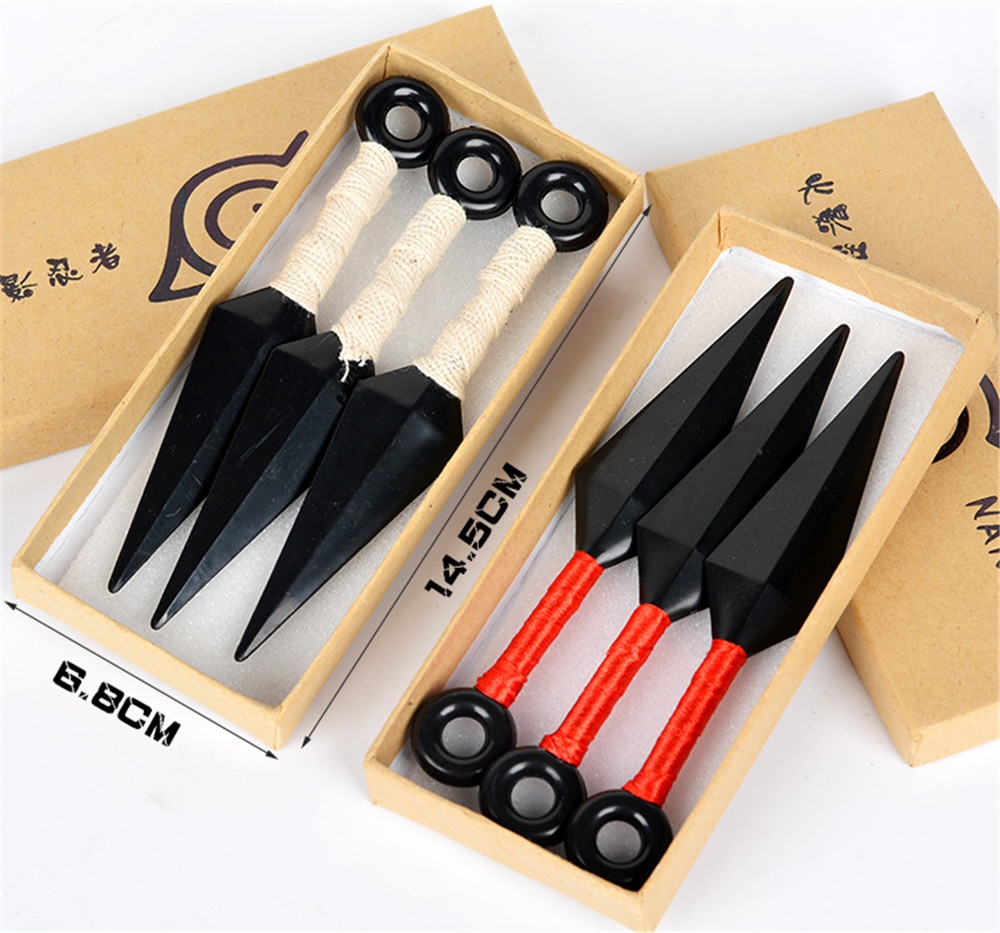 Anime Naruto Ninja Uzumaki Kunai Throwing Uzumaki Naruto Kunai Cosplay Props Plastic Action Figure Toys Action Figures. 