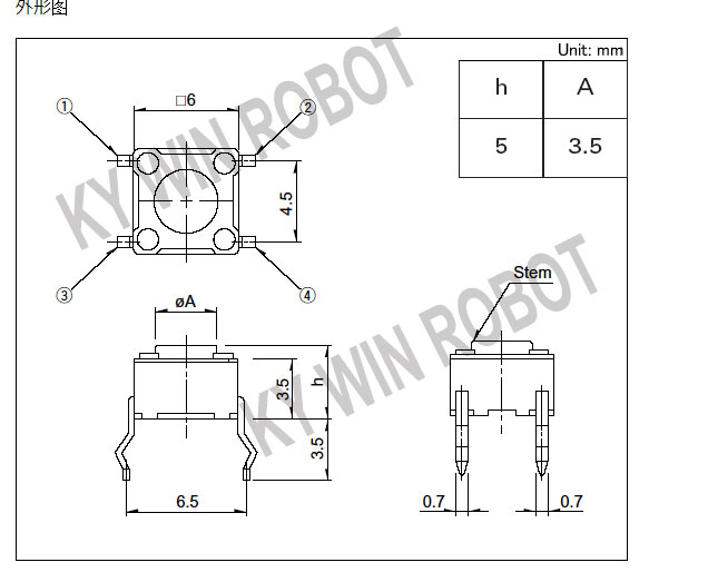 %E3%80%90Buy%20with%20eyes%20closed%E3%80%9110pcs/lot%20Japan%20Alps%20SKHHAKA010%20ALPS%20Tact%20Switch%206%20*%206%20*%205%20Button%20DIP%204%20pins%20Induction%20Cooker%20Button%20Micro%20Switch%20-%20Image%204