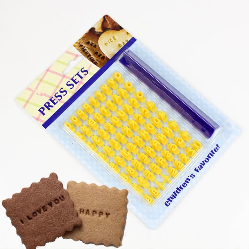 Alphabet Er Letter Clay Stamp Impress Embosser Set Cookie Press Stamps Print Name Ceramic Pottery Tools