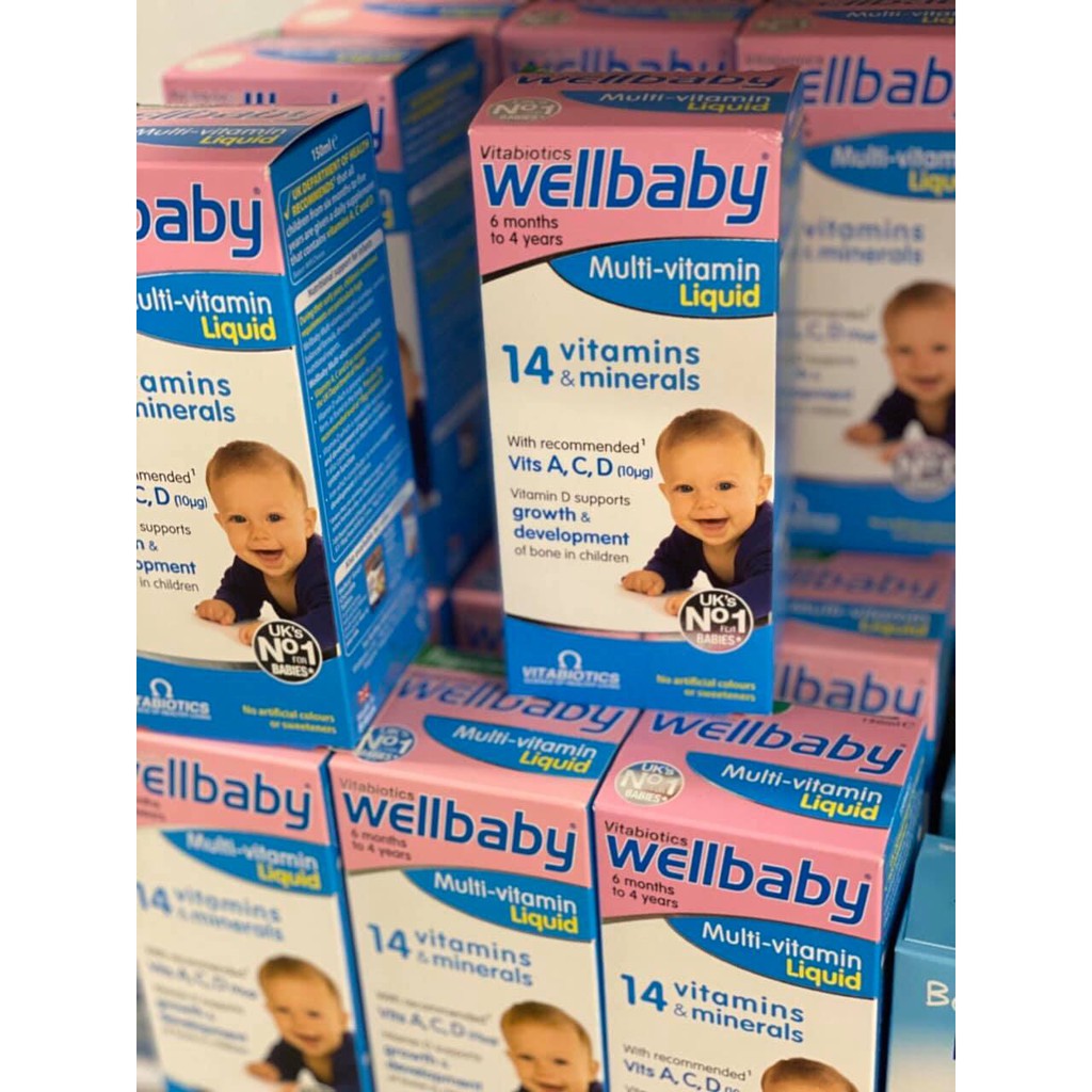 Siro Wellbaby 14vitamin Liquid