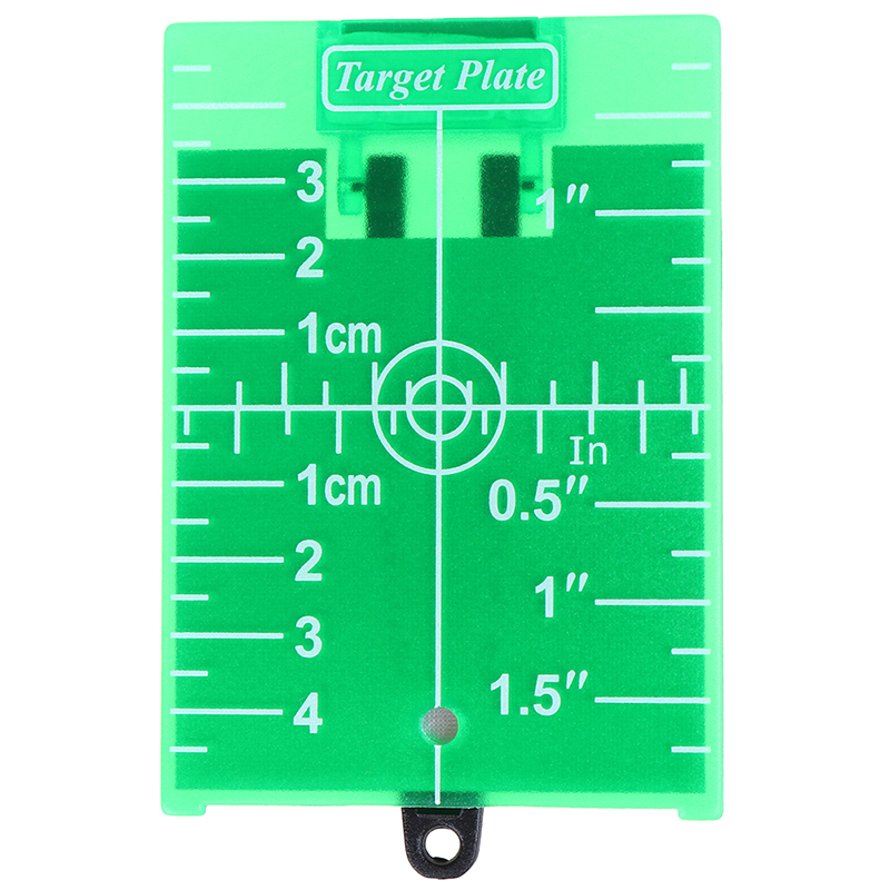 Tantuoye inch cm Magnetic Laser Target Card Plate For Green Red Laser Level