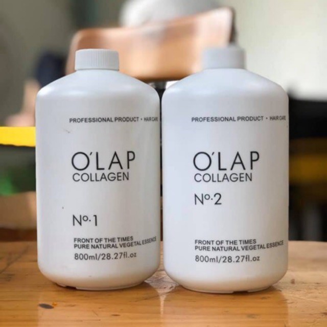 Uốn tóc lạnh đa năng Olap Colagen 800ml x 2 (Chuẩn hãng)