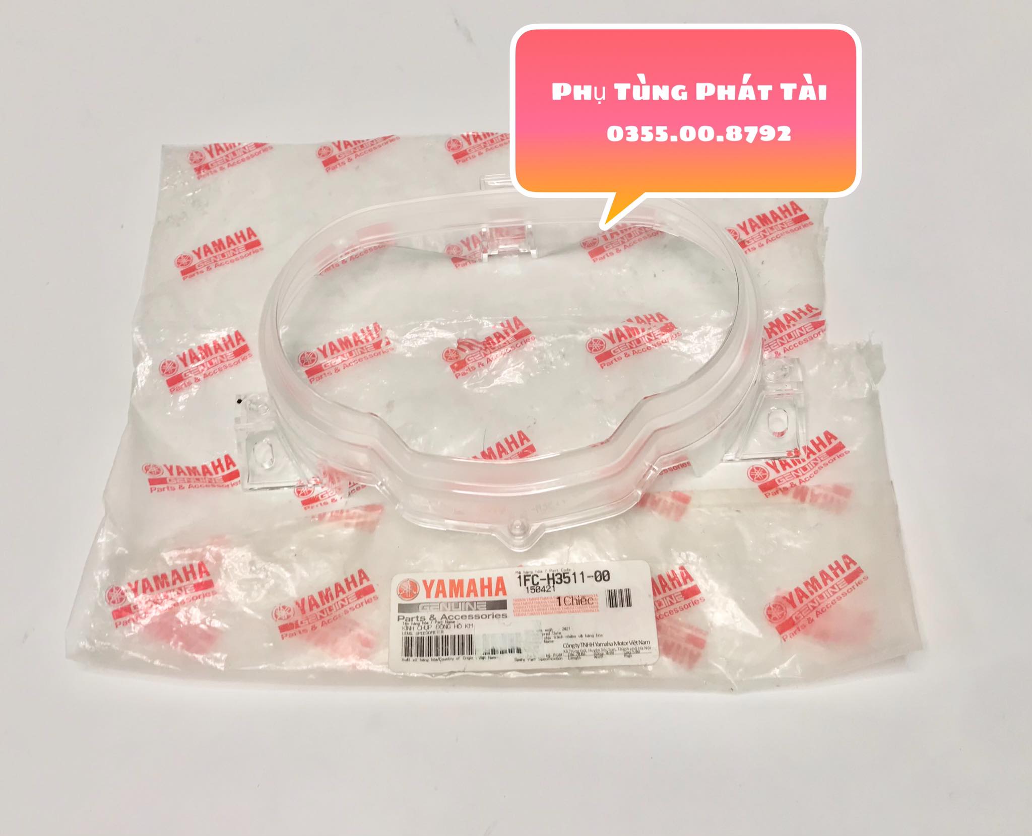 Mặt kính đồng hồ sirius fi chính hãng yamaha