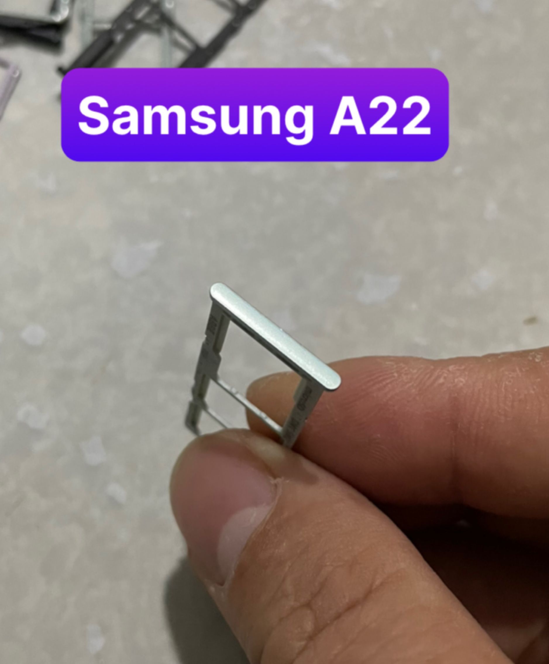 khay sim samsung A22 (4G)