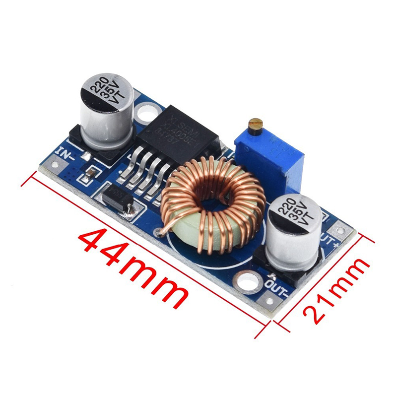Xl4005 dsn5000 vượt qua LM2596 DC-DC có thể điều chỉnh bước xuống 5A mô-đun điện 5A dòng điện cao bước xuống mô-đun