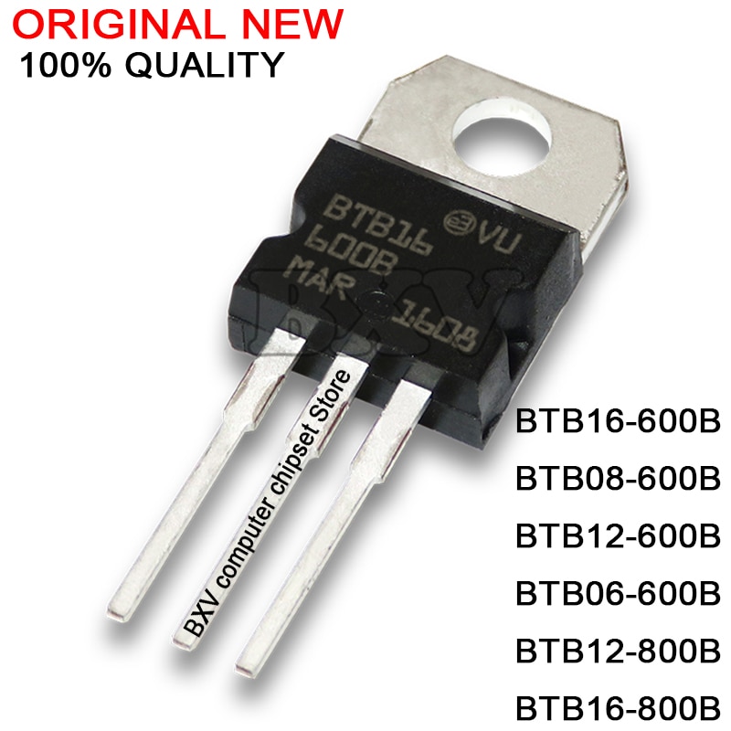 10piece btb16 600b to 220 btb16 600 to220 btb08 600b btb08 600 btb12 600b btb12 600 btb06 600b btb06 600 btb12 800b btb16 800b electrical circuitry parts