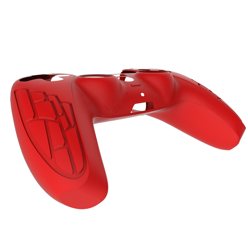 Controller Gamepad Case For PS5 Shocks For PS5 Controller Grip Cover Gamepad Accessories Black Game Handle Protective Sticker#1*for PS5 Controller Grip Cover 8*Rocker cap