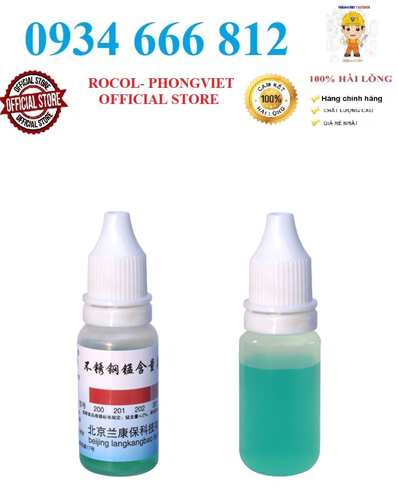Dung dịch thử inox 304