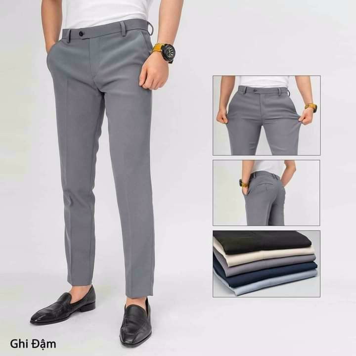 Quần âu nam kiểu dáng công sở hot nhất
