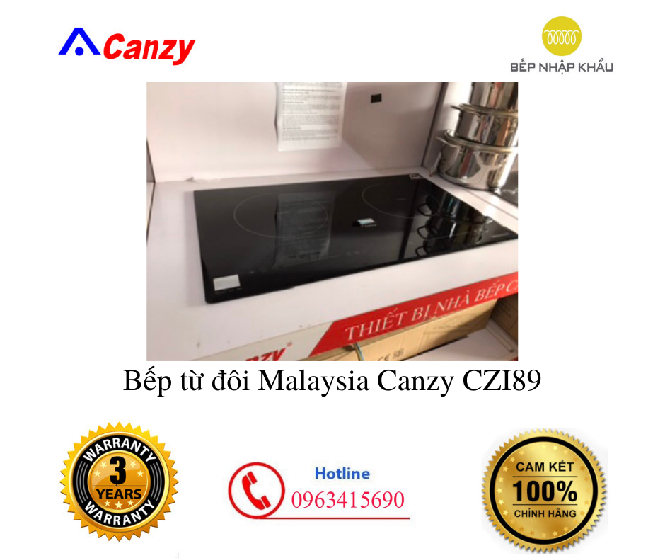 Bếp từ đôi canzy cz i89