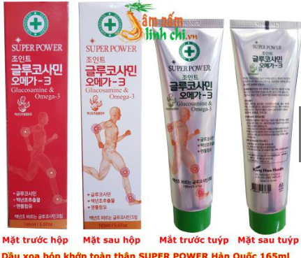[Nhập RS0722 giảm 30k cho đơn 99k]Dầu Lạnh Xoa Bóp Khớp Glucosamine Omega3