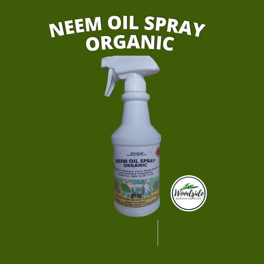 Organic Neem Oil Spray 500ml Natural Insecticide Ready to use Controls