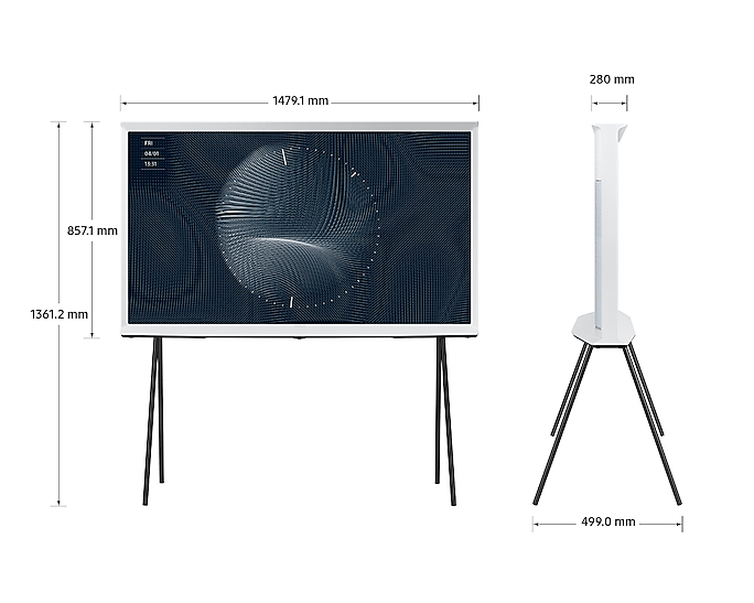 [Miễn phí lắp đặt + Freeship] Smart TV Samsung 4K The Serif 55 inch LS01B