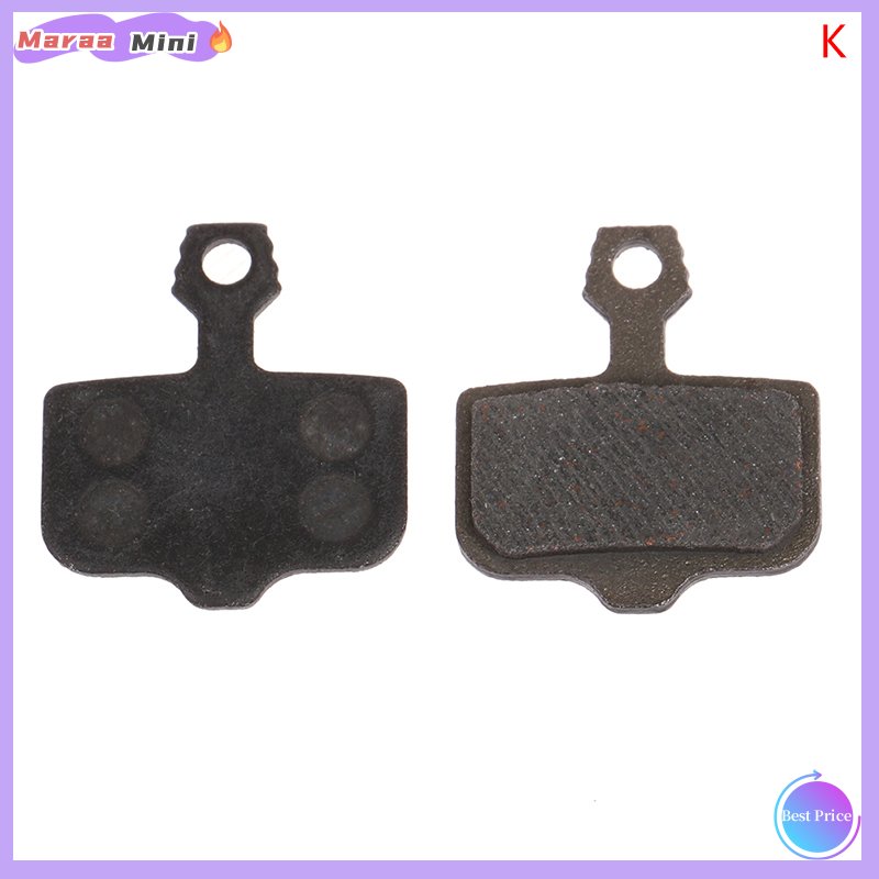 Maraa 1Pair MTB Bike Hydraulic Brake Pads Bicycle Parts Cycling Resin Disc Brake Pads