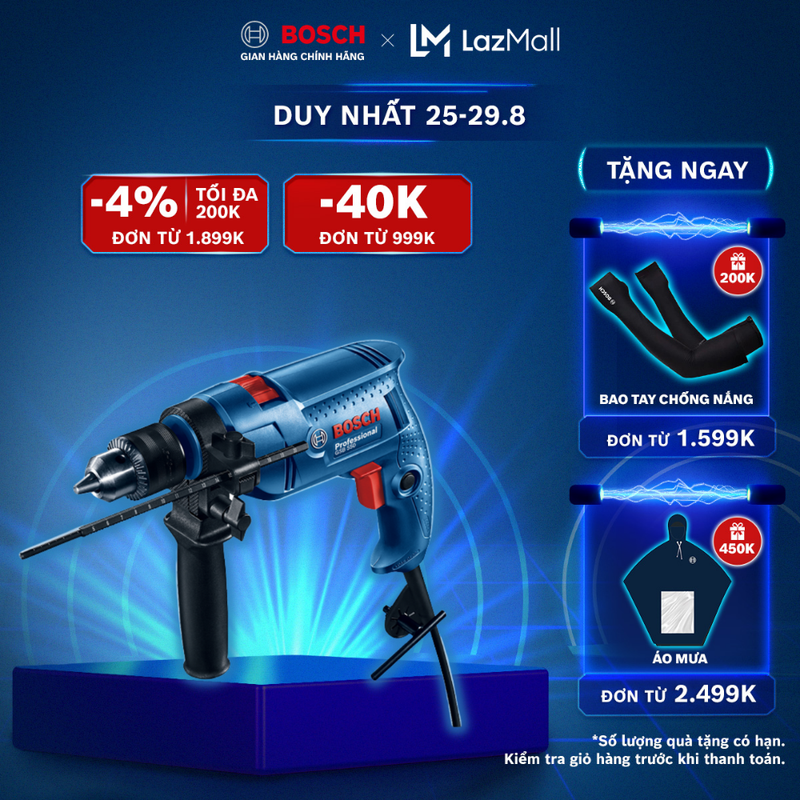 Máy khoan động lực bosch gsb 550