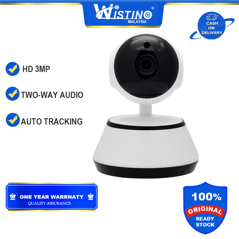 Wistino V380 CCTV 3MP Wifi PTZ Camera Night Vision Wireless IP Camera