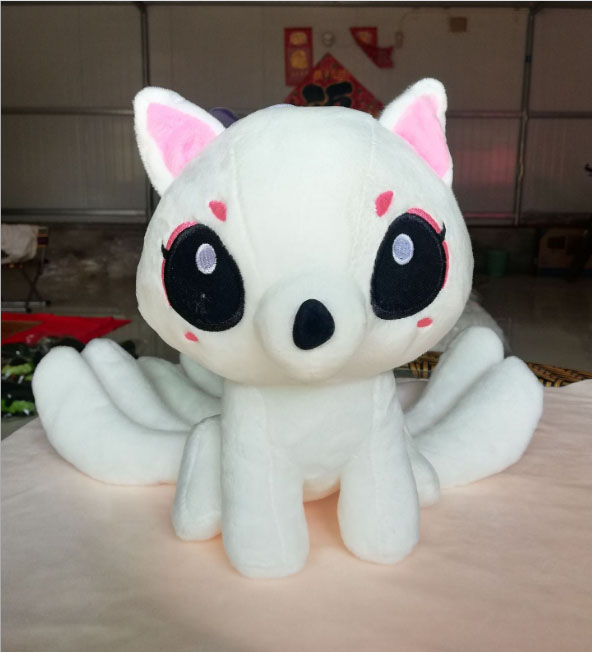 GẤU BÔNG CÁO 9 ĐUÔI SIÊU CU TE KÍCH THƯỚC 25CM