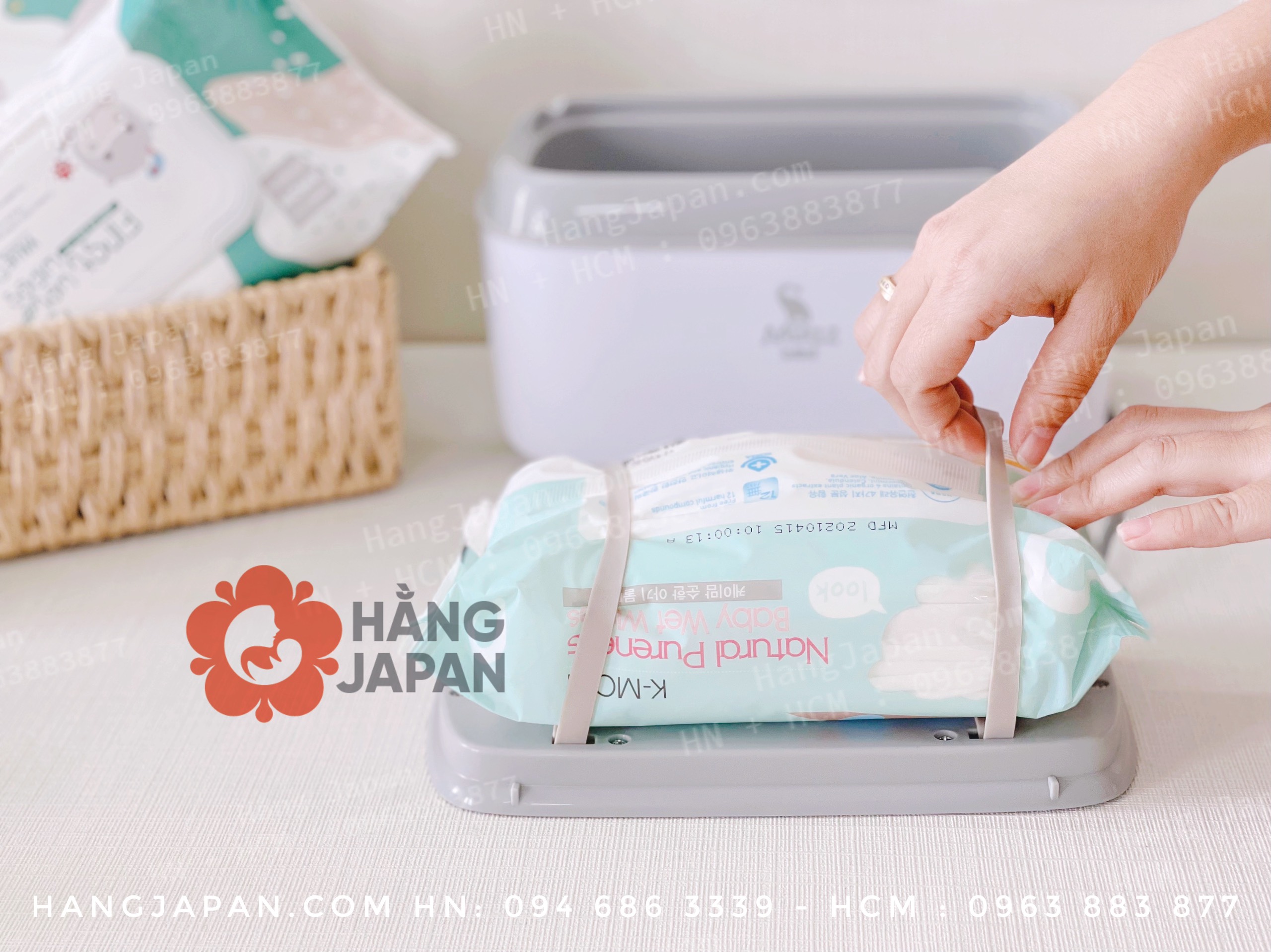 Thiết bị làm ấm khăn ướt Moaz Bebe  MB008