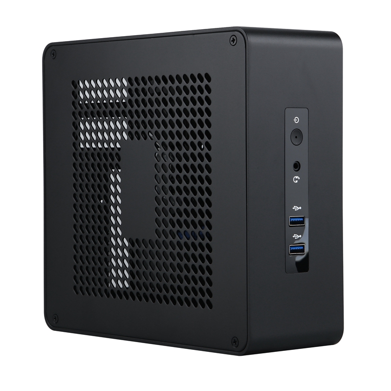 Mini ITX Computer Case HTPC Host Chassis USB3.0 ITX Enclosure Industrial Control Chassis for Office Business