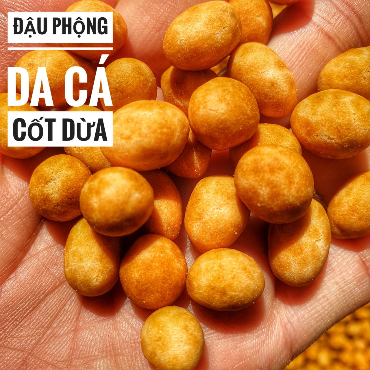 500g Đậu Phộng Da Cá Nước Cốt Dừa Thơm Ngon-Đồ Ăn Vặt