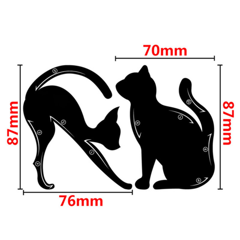 Trang điểm mắt stencils Bút kẻ mắt định hình Stencil công cụ Eyeshadow thẻ công cụ mẫu