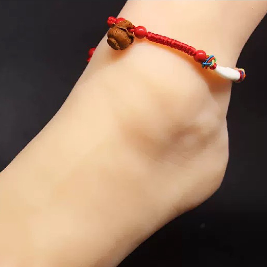 LẮC CHÂN DÂY ĐỎ NANH CHÓ MỰC HỘ MỆNH