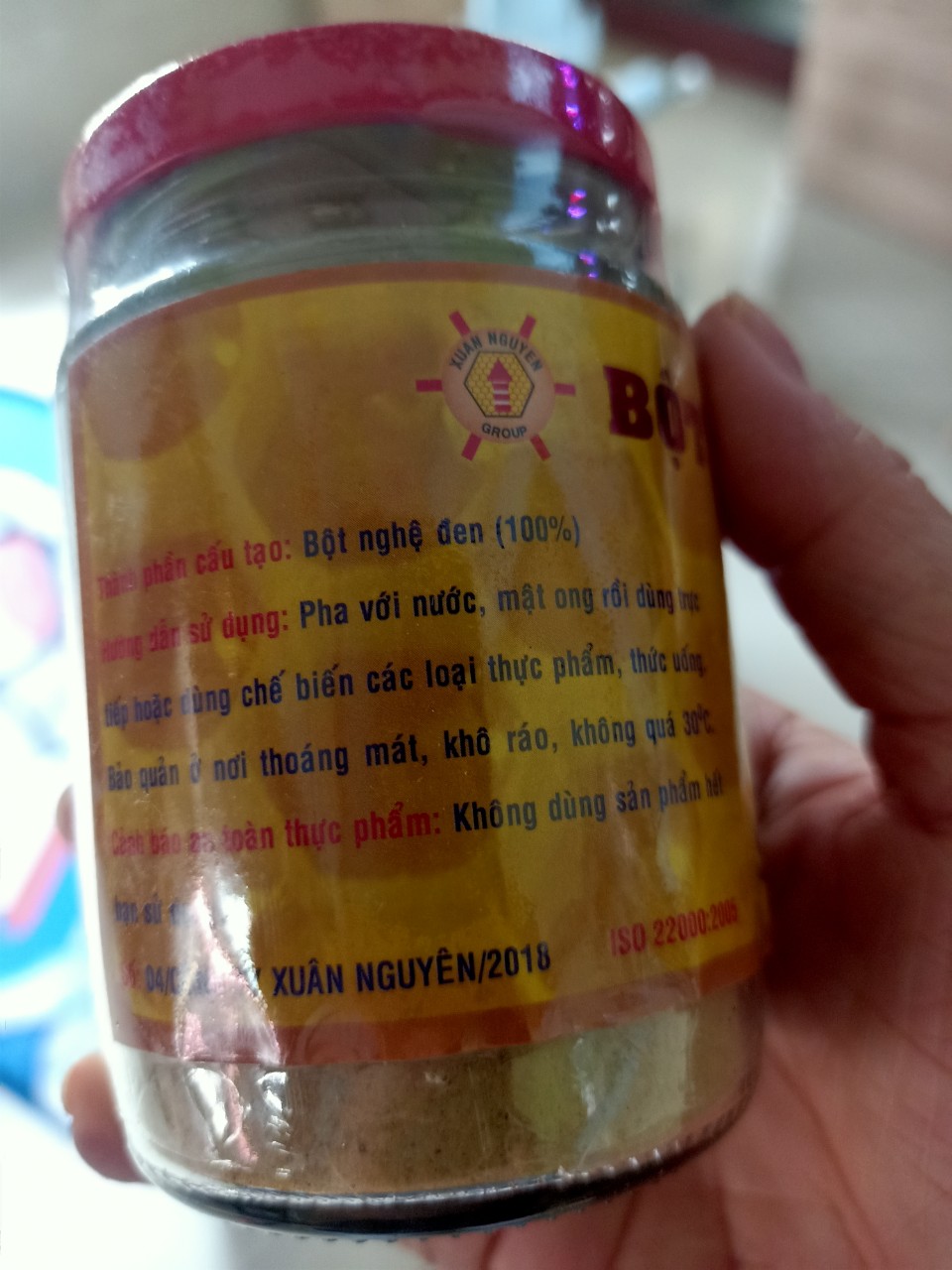 Bột Nghệ Đen 100% XUÂN NGUYÊN