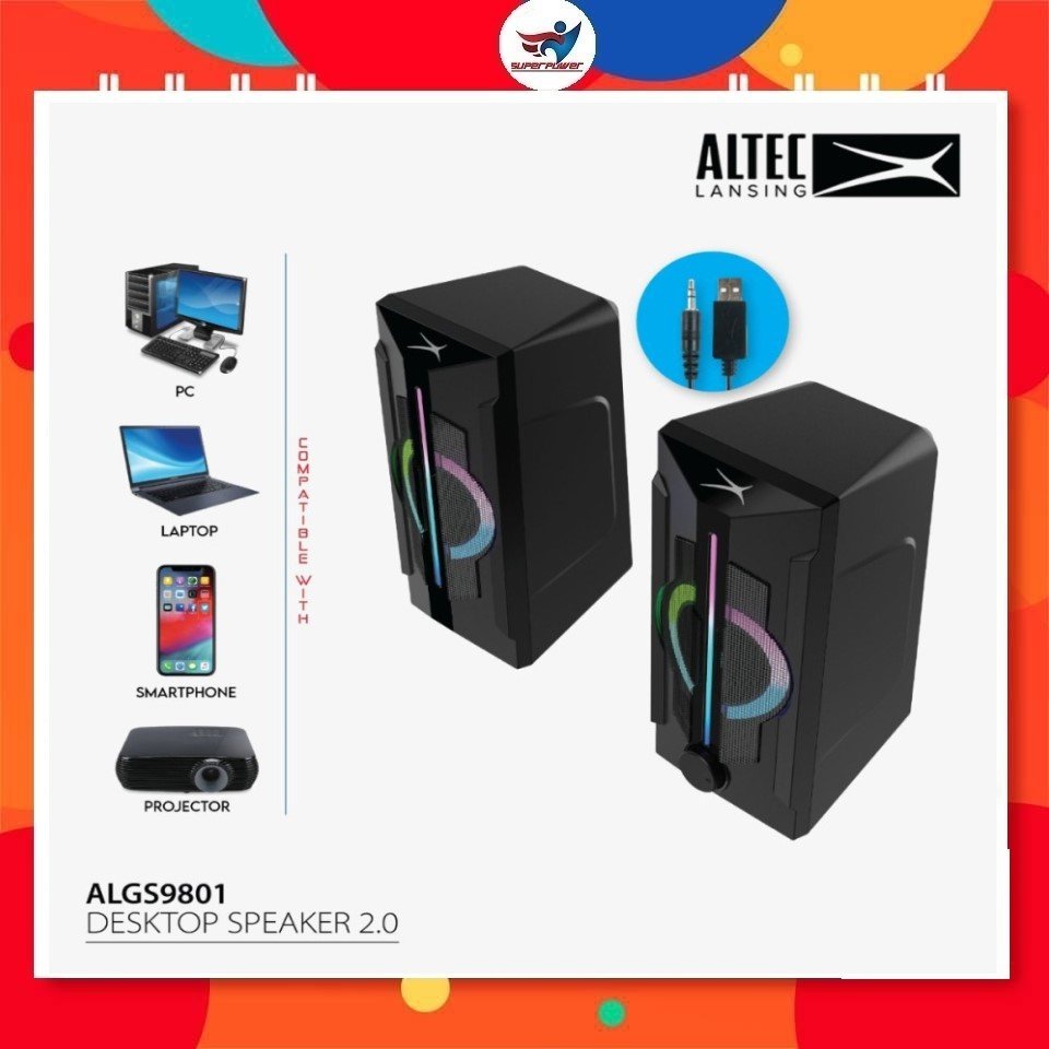 Loa vi tính - LOA ALTEC LANSING ALGS 9801