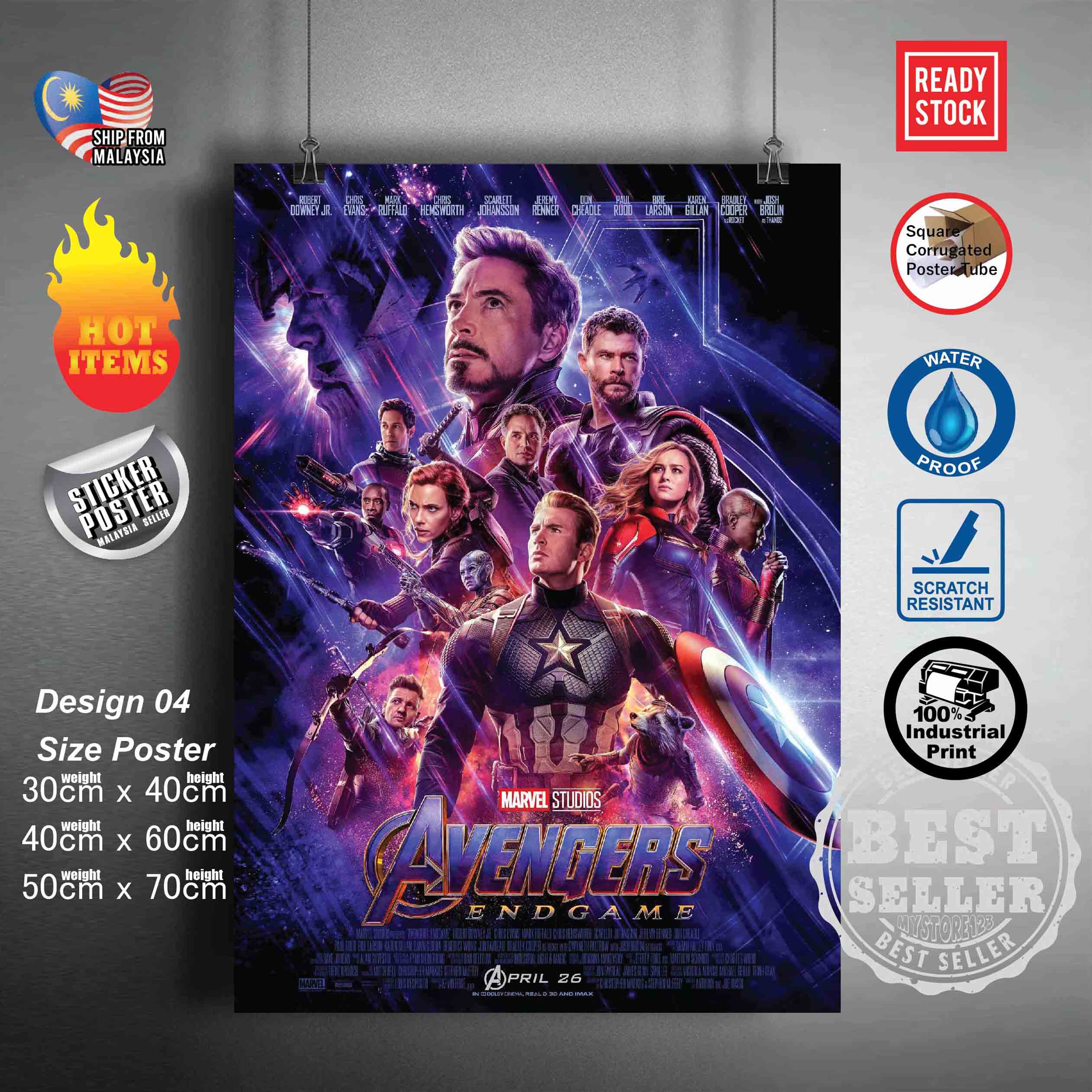 Stickers cinema Avengers