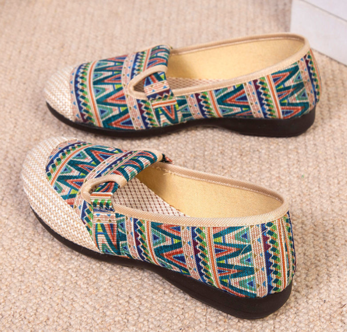 Rattan loafers sales