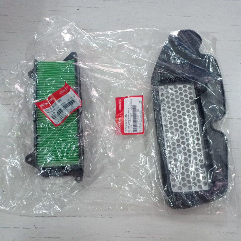 Lọc gió + Đế bắt lọc gió Lead 110 Scr 110 ( bán lẻ từng cái )