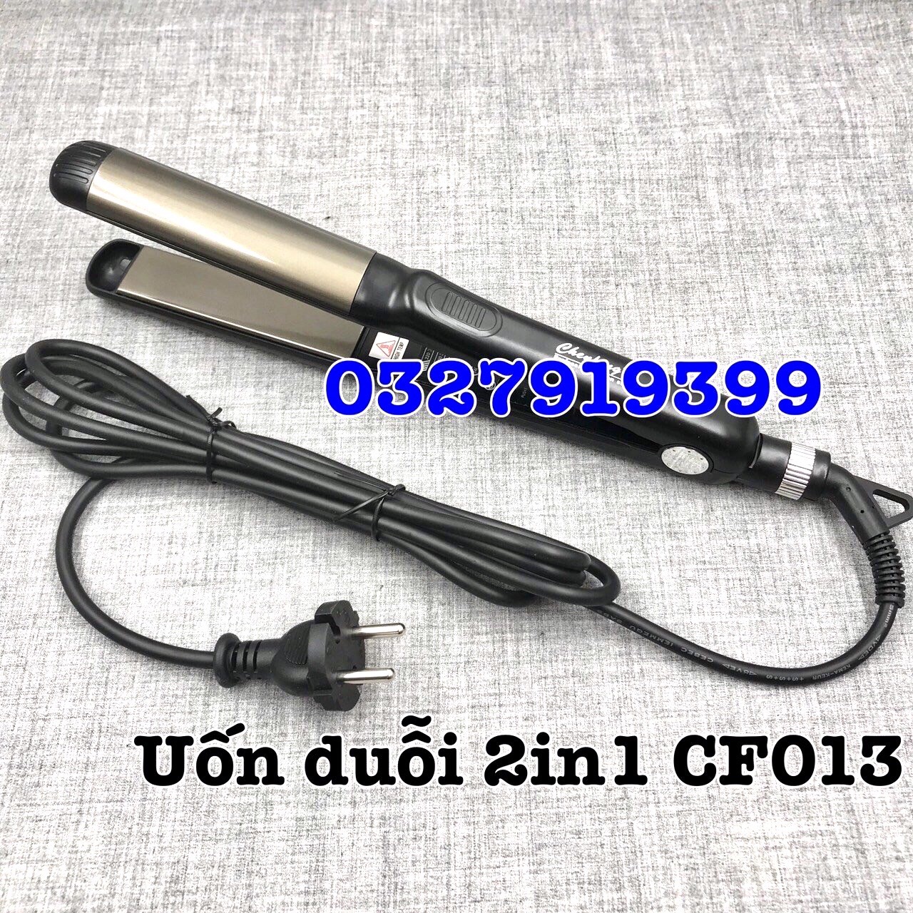 ✅tặng kẹp✅ - Máy duỗi tóc uốn tóc cao cấp 2in1 013