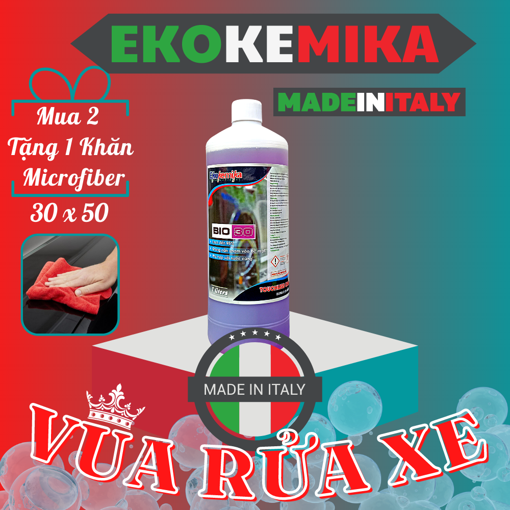 Nước Rửa Xe Không Chạm Siêu Sạch Ekokemika Bio 30