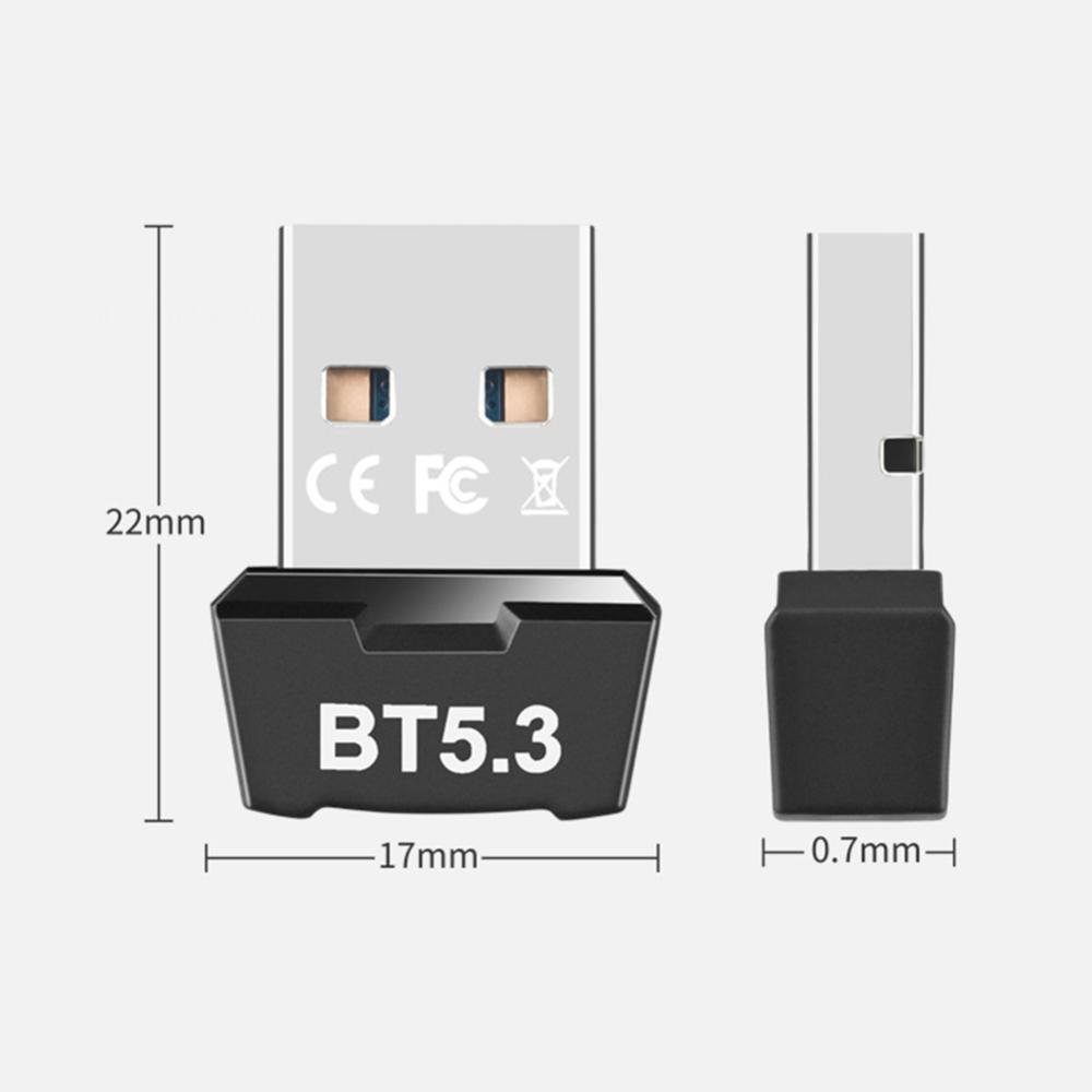 USB Adapter Dongle Portable Music Audio Receiver Transmitter 3Mbps for PC Speaker Mouse Gamepad Bluetooth-Compatible 5.3