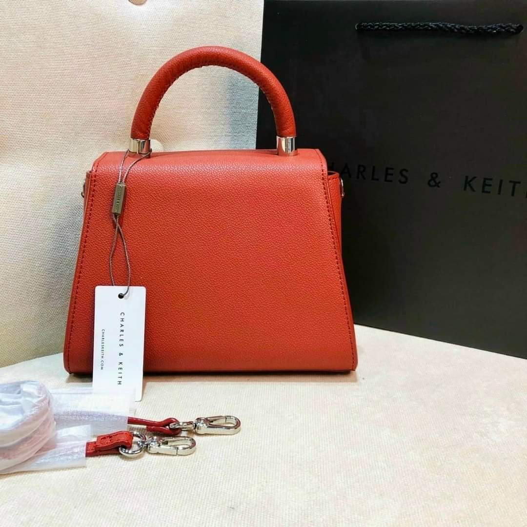 [HCM]Túi Xách Charles Keith Da Hạt Chính Hãng Fulltag và Mã Code