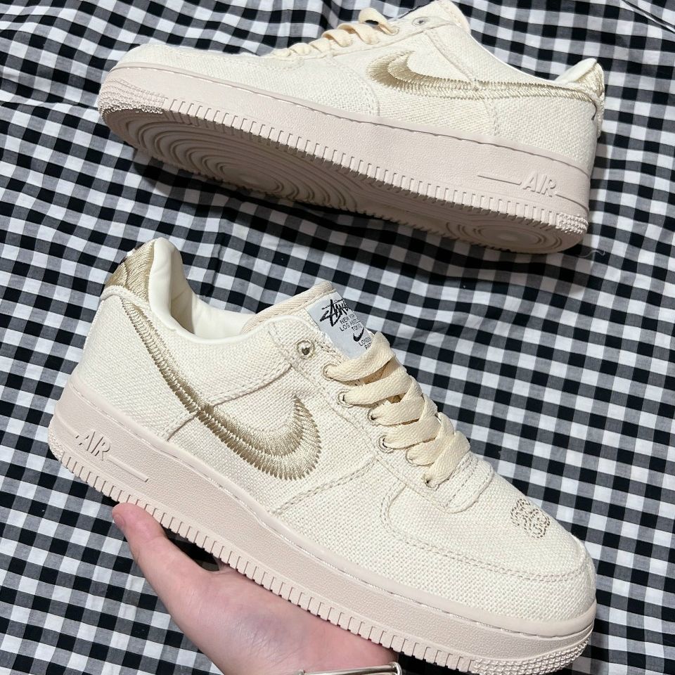 Giày thể thao nam nữ Stussy Air Forcke Low mới